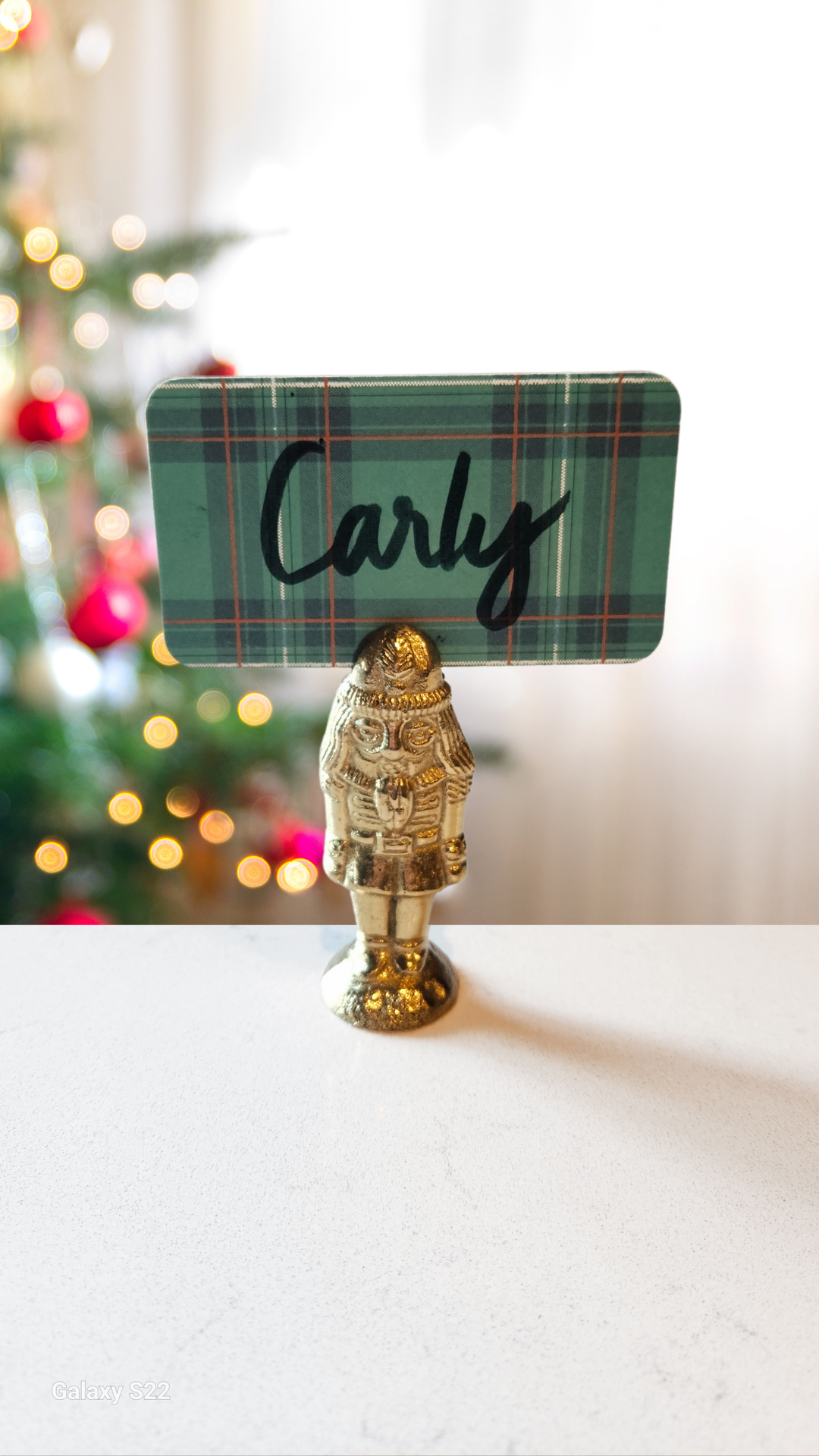 Nutcracker Place Card Holders- Set of 4