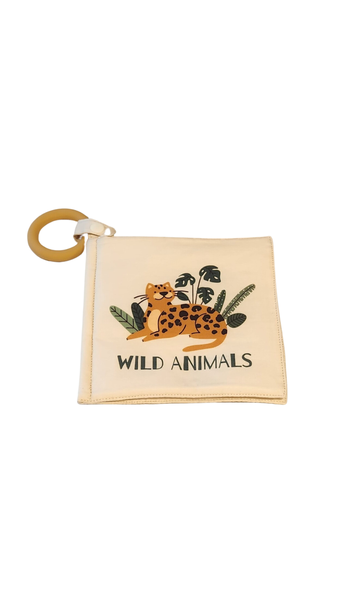 Soft Wild Animals Sensory Book