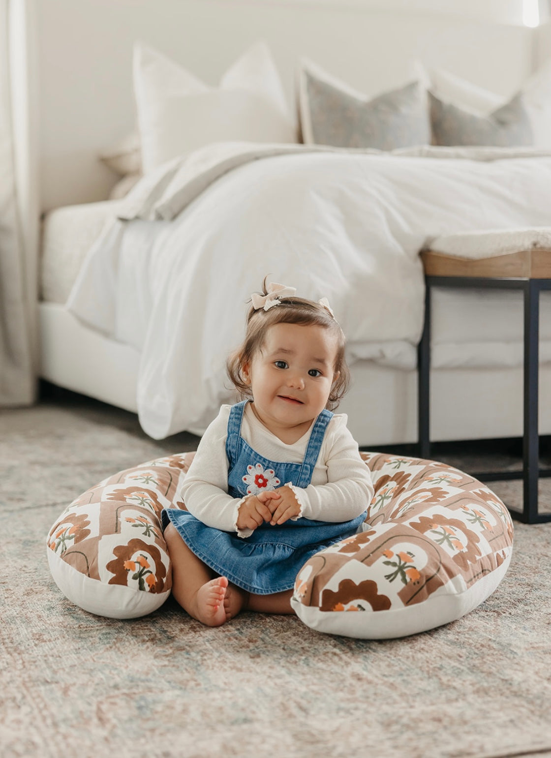 Uppi Nursing Pillow w/ Bloom Cover