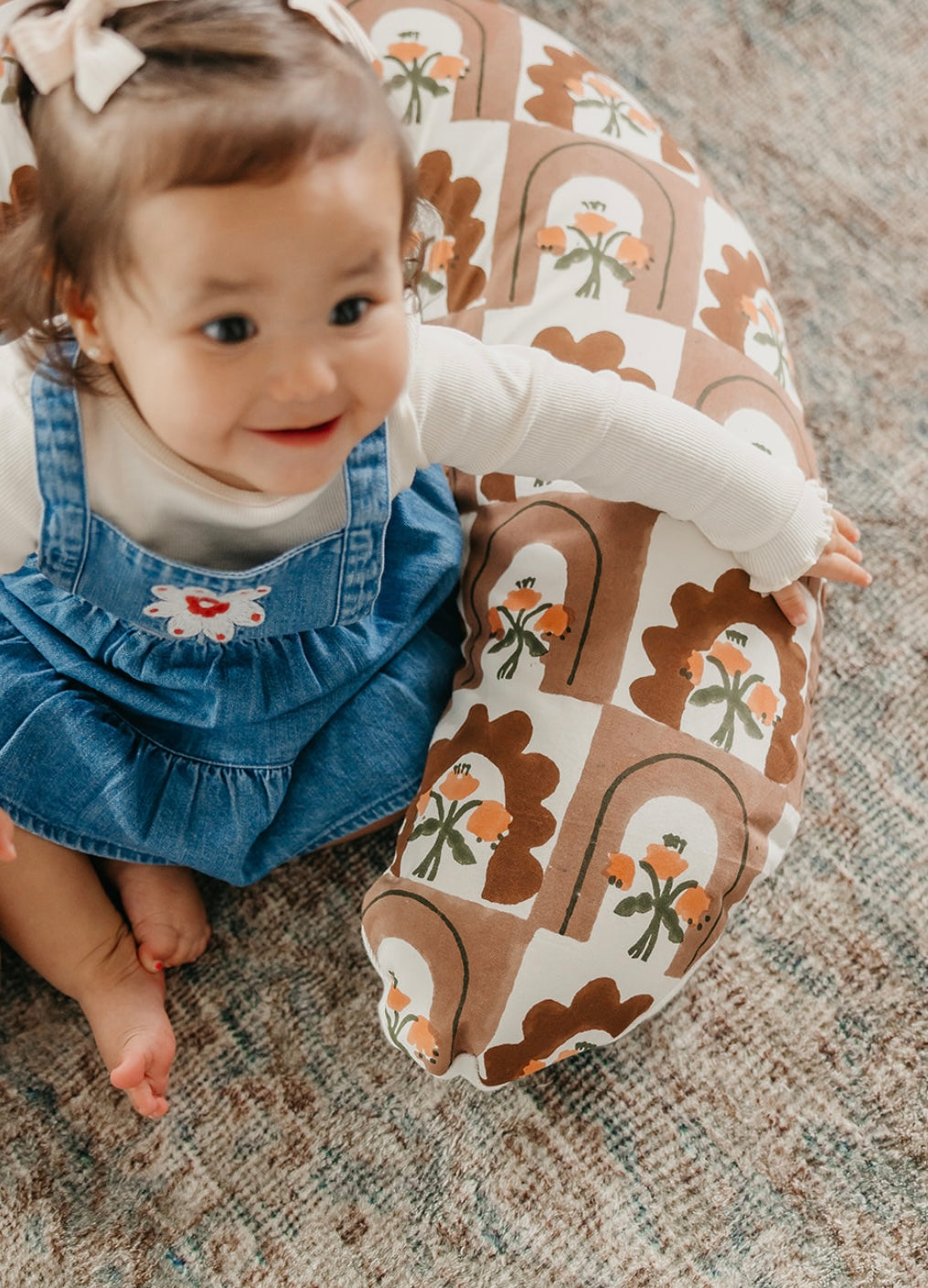 Uppi Nursing Pillow w/ Bloom Cover