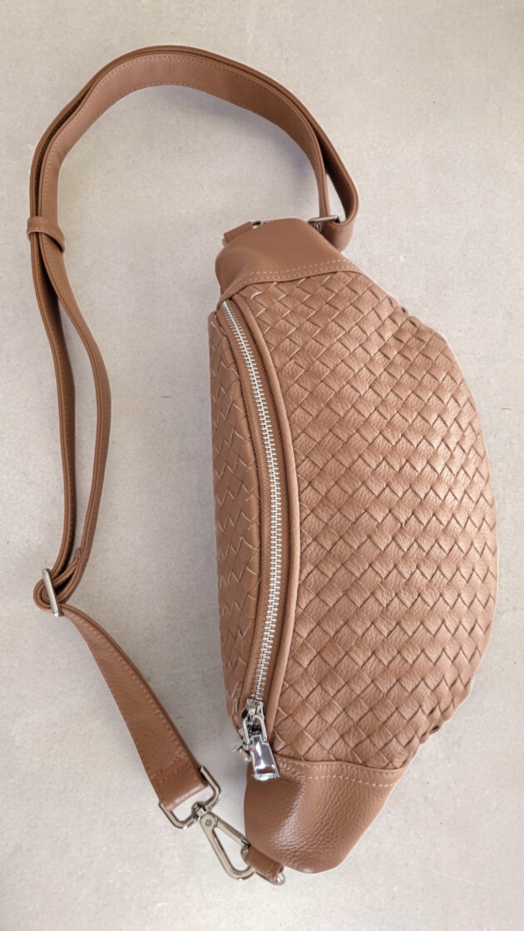 Woven Alexandria Sling Bag