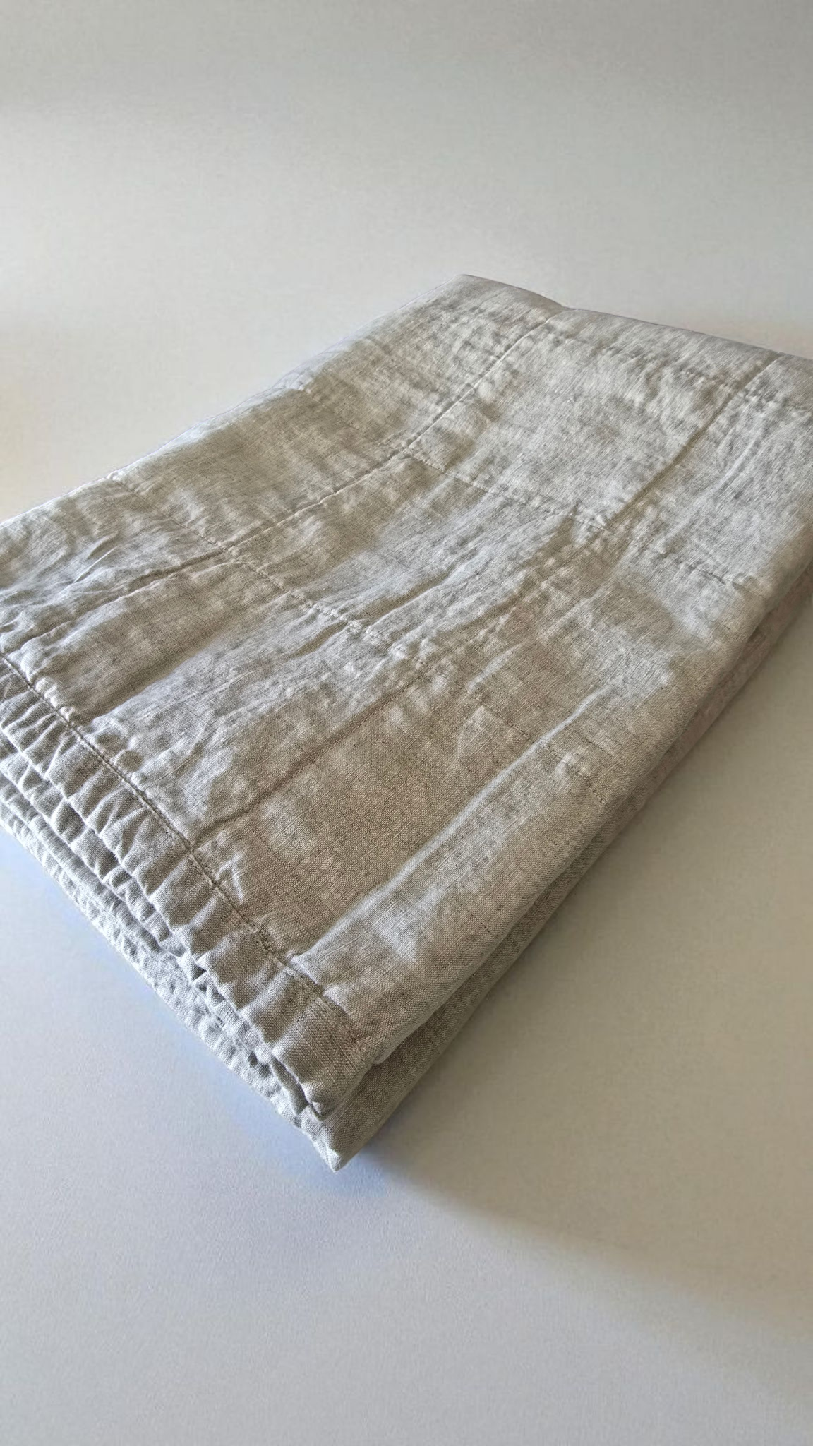 Premium French Linen Bed Throw