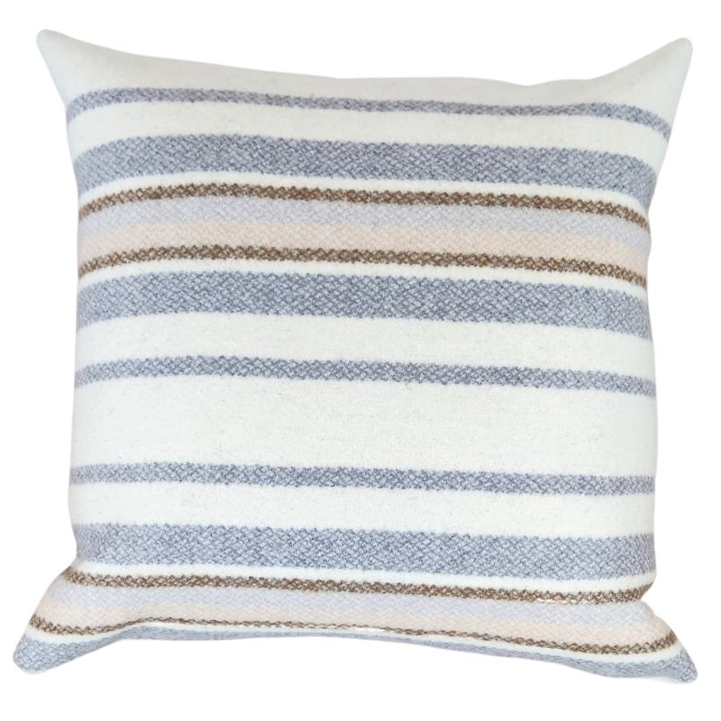 Woven Cotton Cozy Wool Pillow - Ebb and Thread