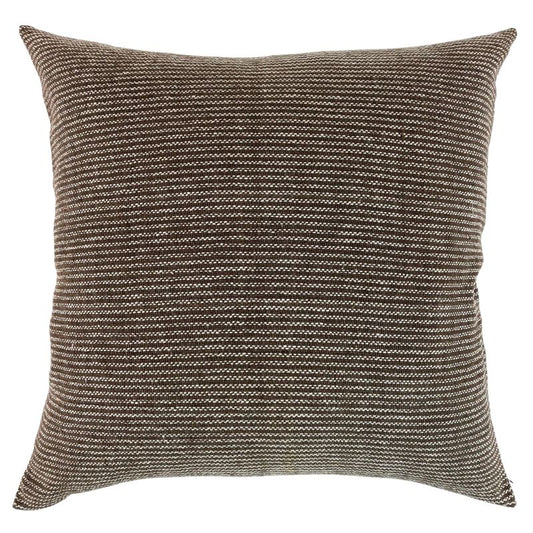 Woven Cotton Ebany Pillow - Ebb and Thread