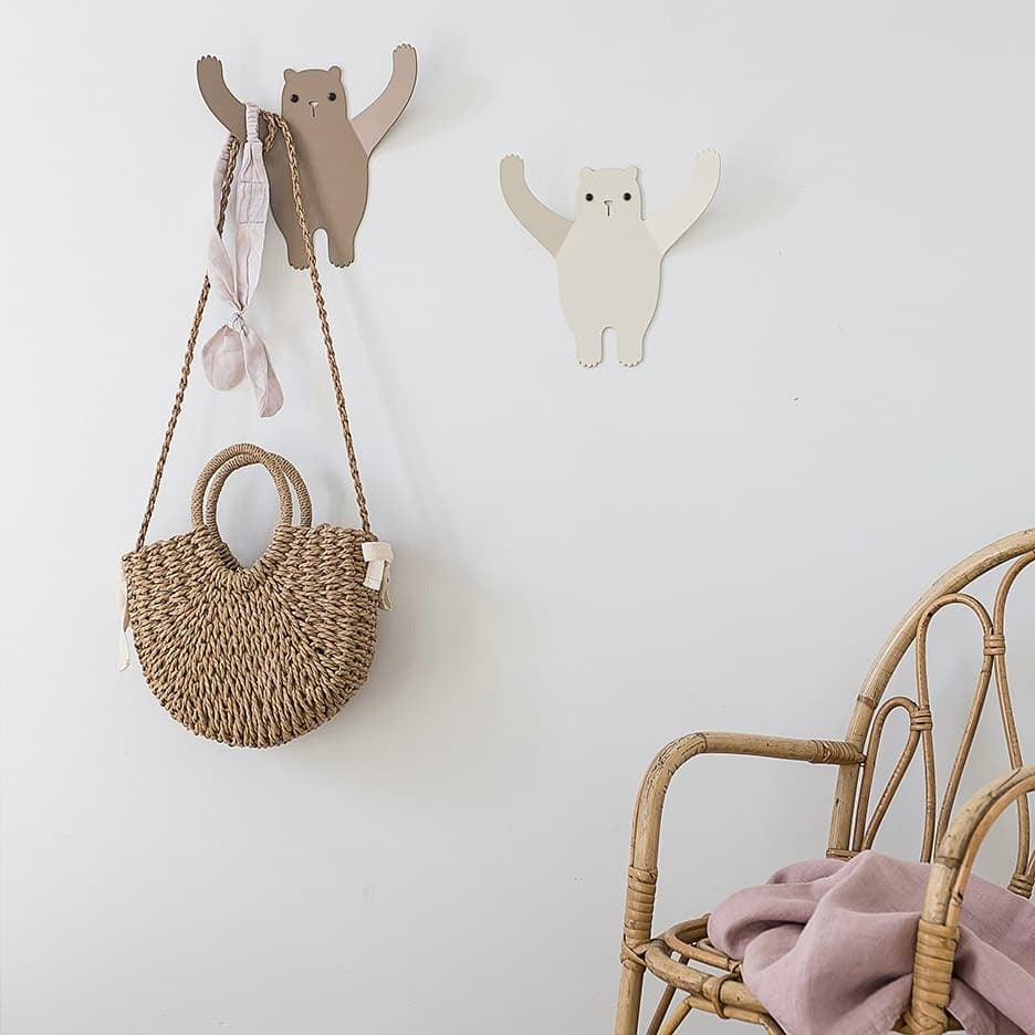 Bear Wall Hook Set - Ebb and Thread