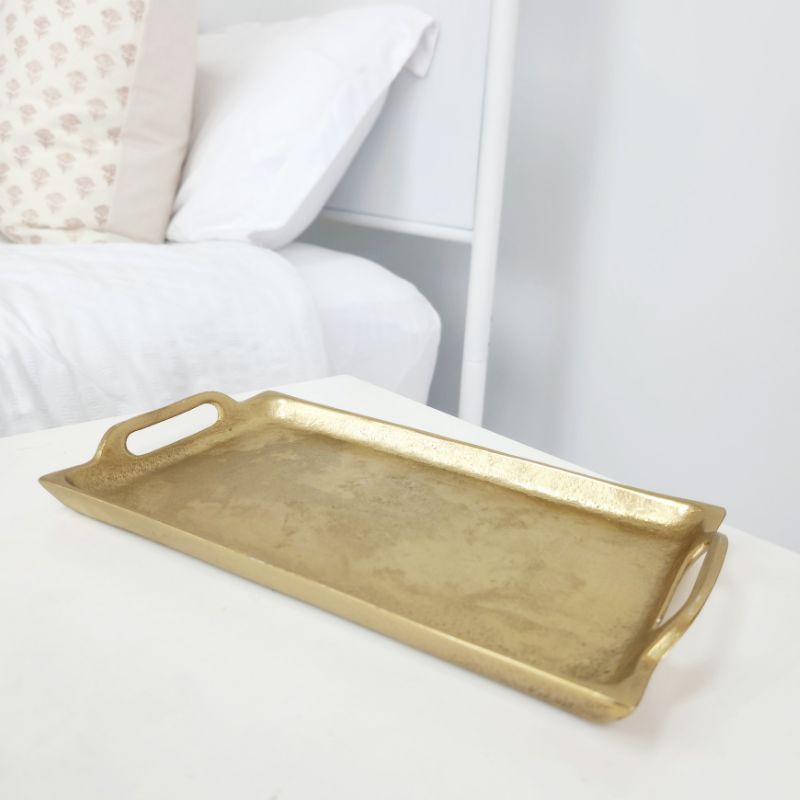 Antique Gold/ Brass Trinket Tray - Ebb and Thread