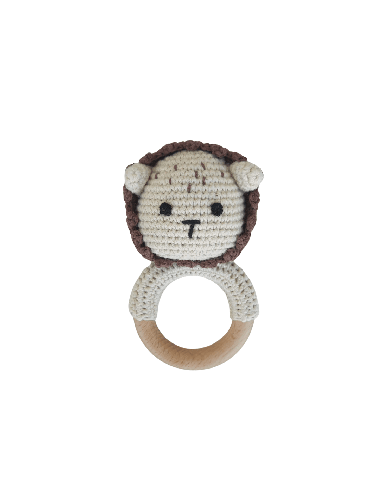 Crochet Animal Rattle Toy - Ebb and Thread
