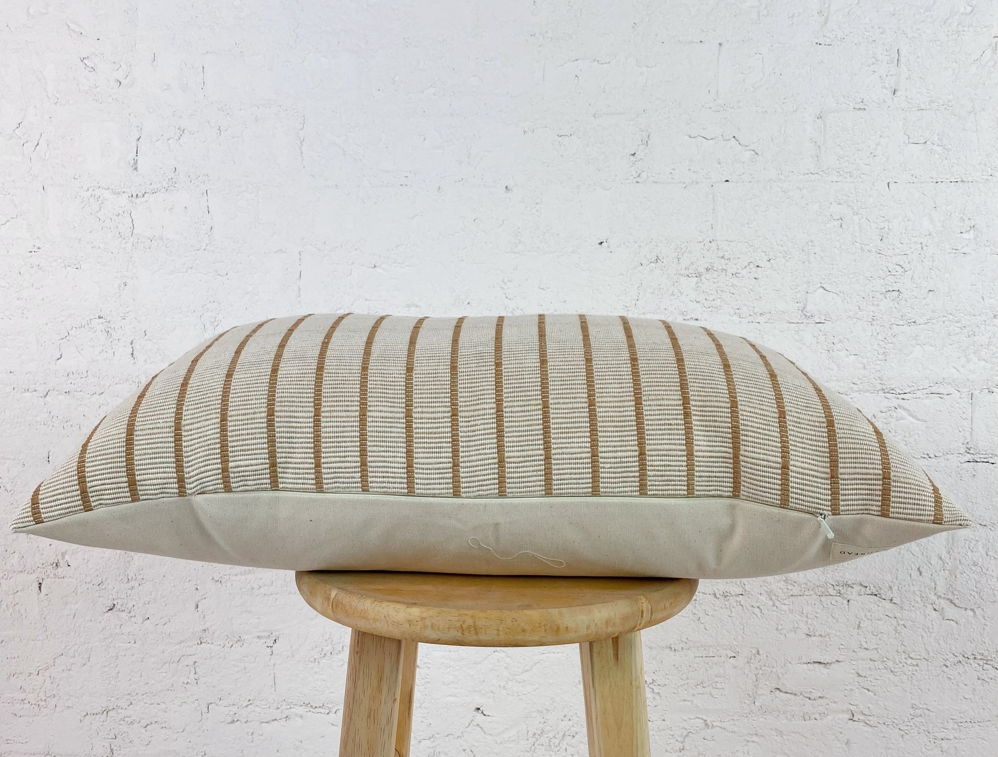 Woven Cotton Lumbar Petra Pillow - Ebb and Thread