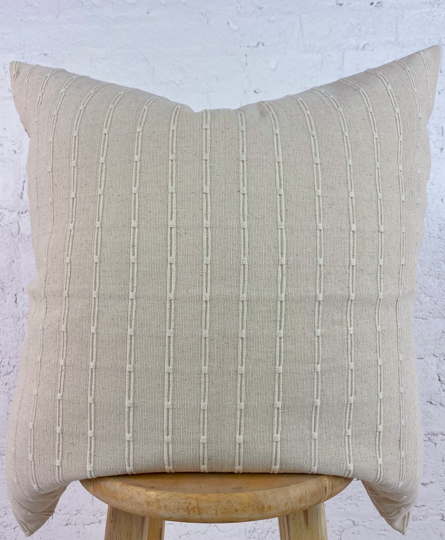 Woven Cotton Willow Pillow - Ebb and Thread