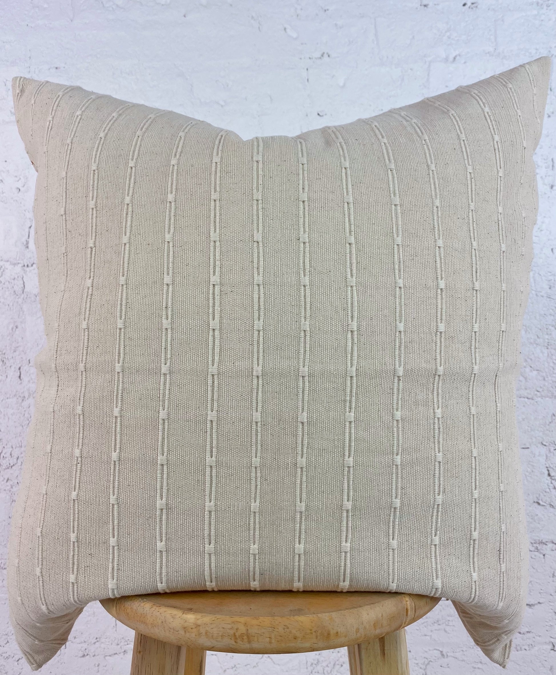 Woven Cotton Willow Pillow - Ebb and Thread