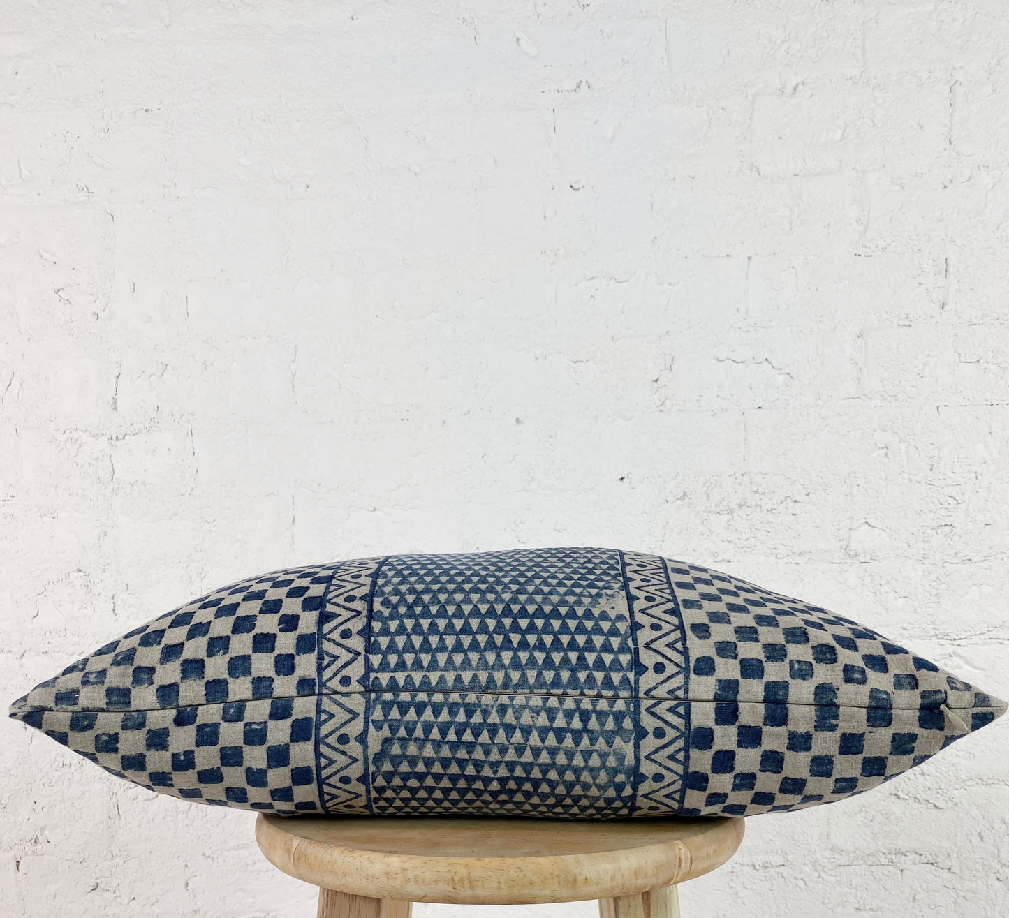 Indigo Lumbar Neela Pillow - Ebb and Thread