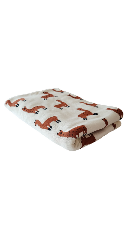 Knit Animal Blanket