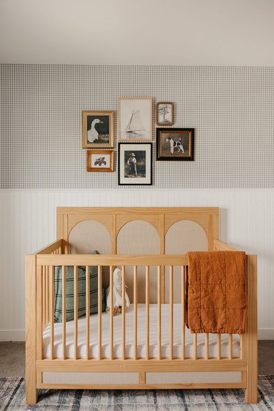 Premium Linen Crib Quilt