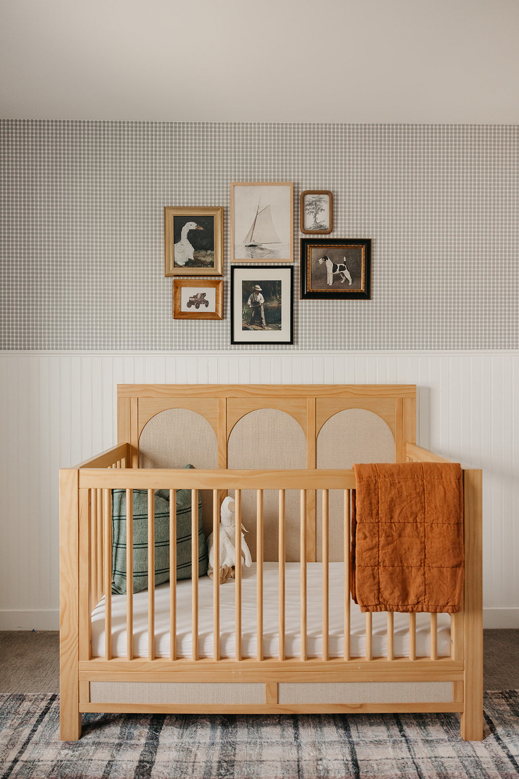 Hundred Acre Forrest Cotton Pillow