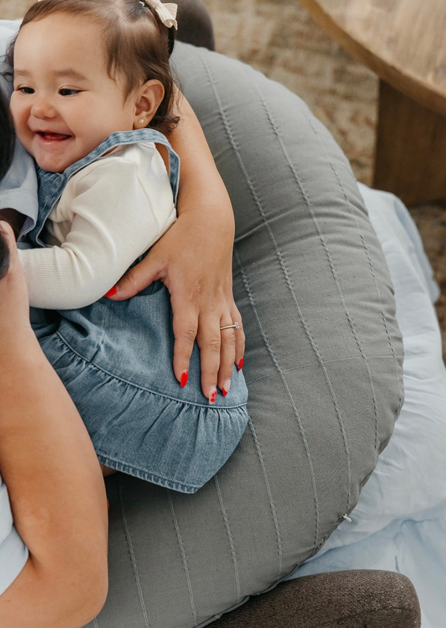 Uppi Nursing Pillow w/ Benjamin More Blue