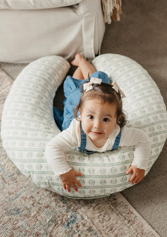 Uppi Nursing Pillow w/ Wild Magnolia(Green)