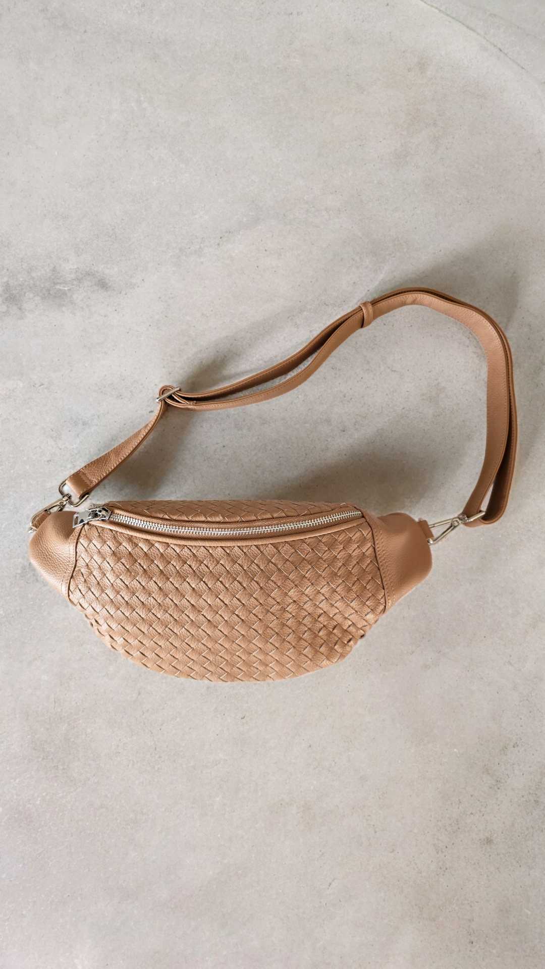 Woven Alexandria Sling Bag