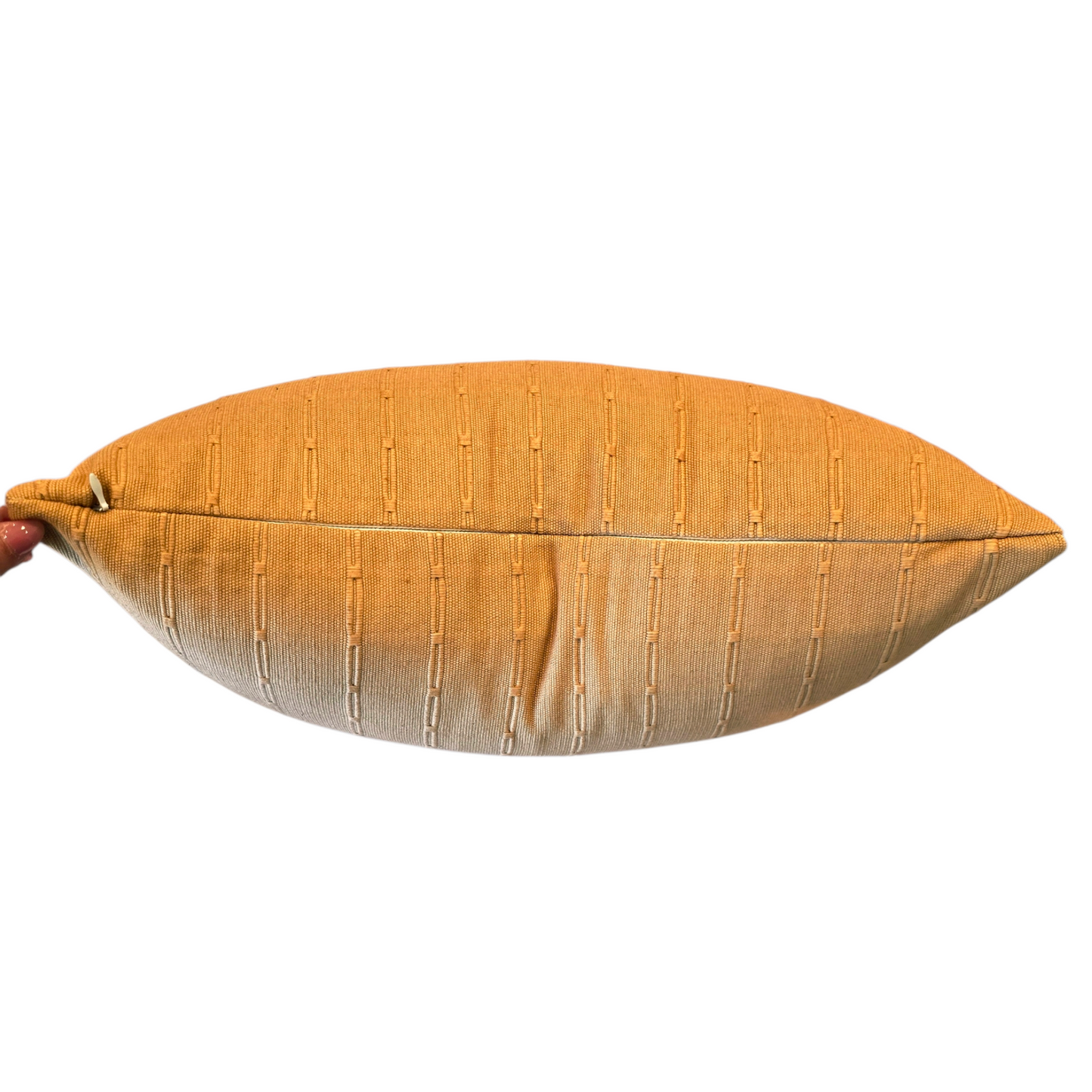 Woven Cotton Yellow Winnie Pillow