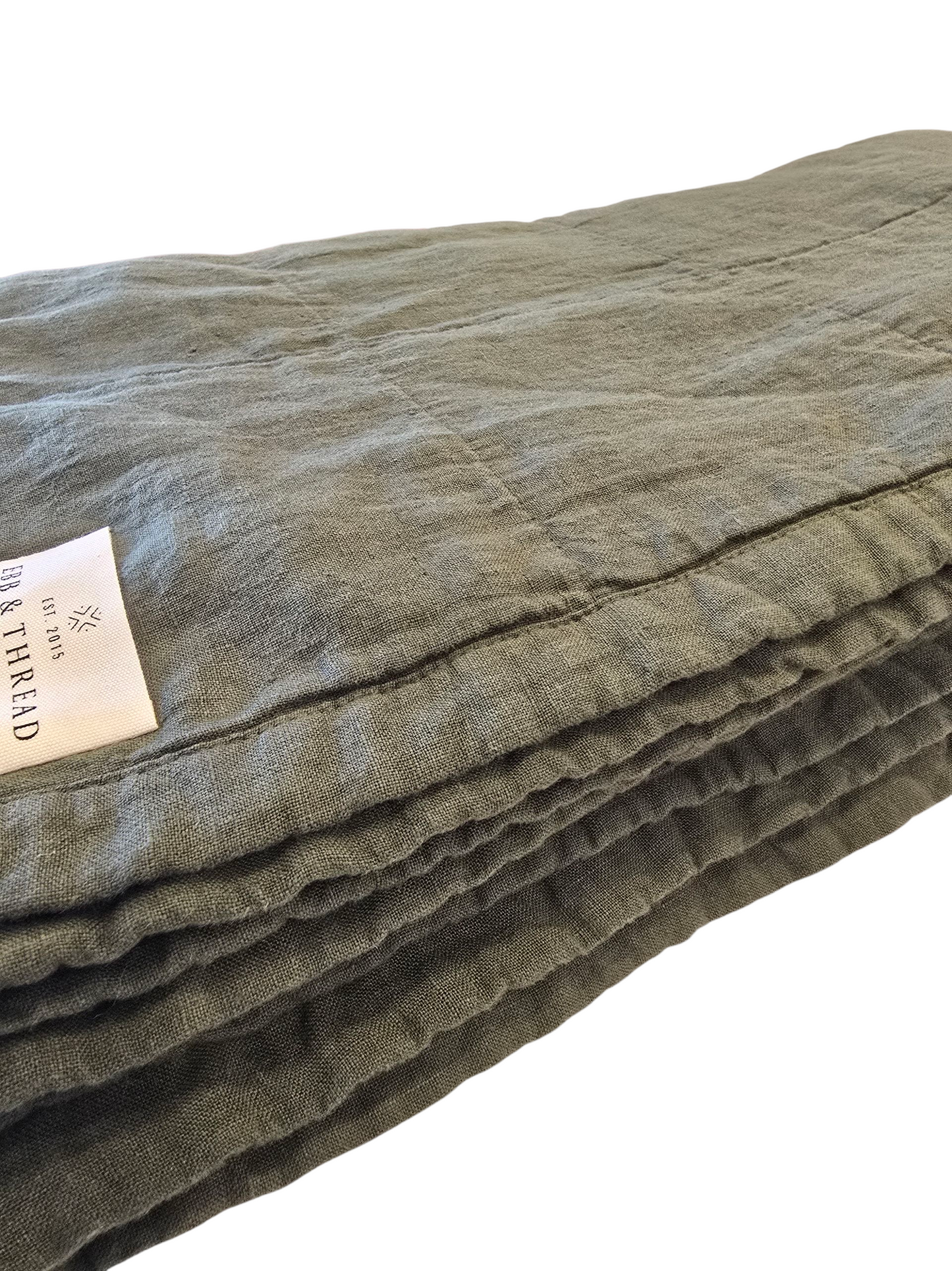 Premium French Linen Bed Throw