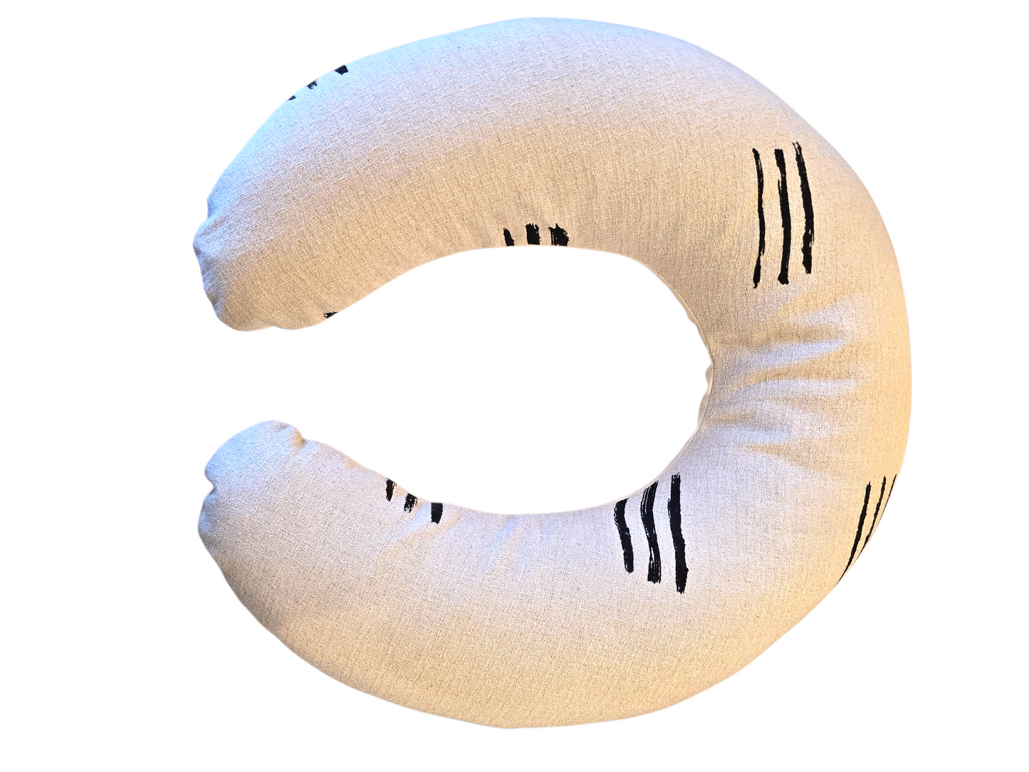 Uppi Nursing Pillow w/ Woven Hemp