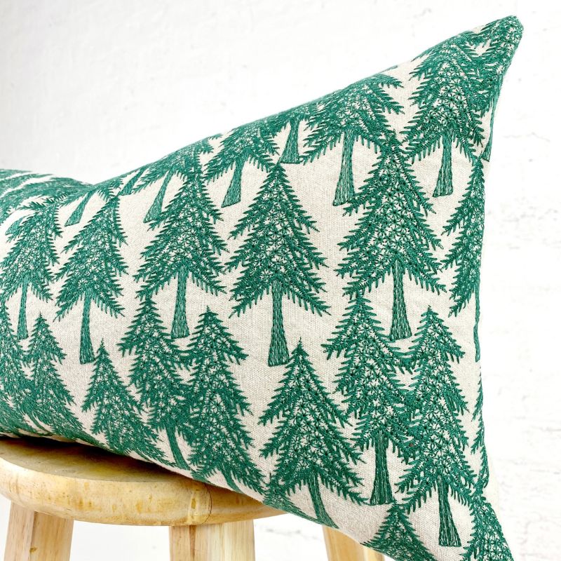 Christmas Tree Pillow Lumbar