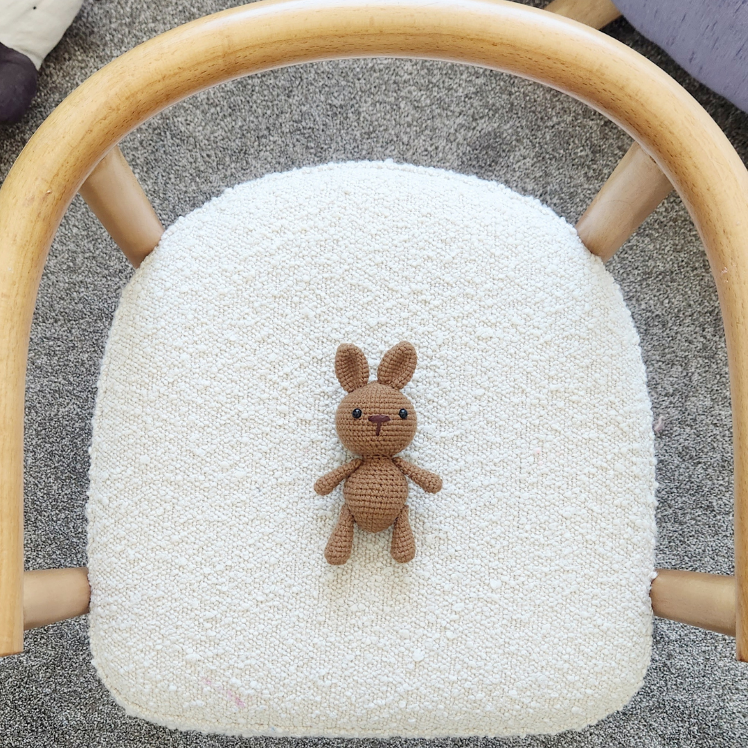 Mini Crochet Bunny - Ebb and Thread