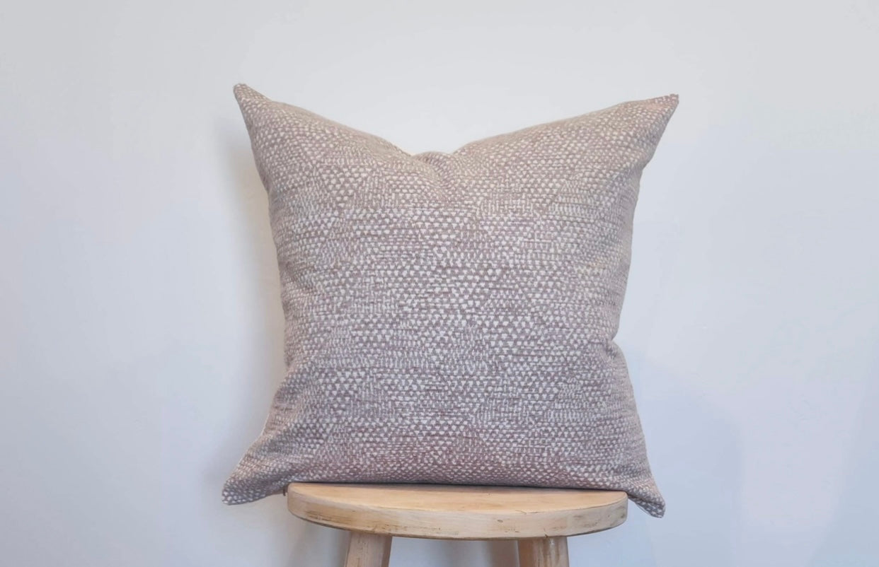 Woven Cotton Triangle Pillow - Ebb and Thread