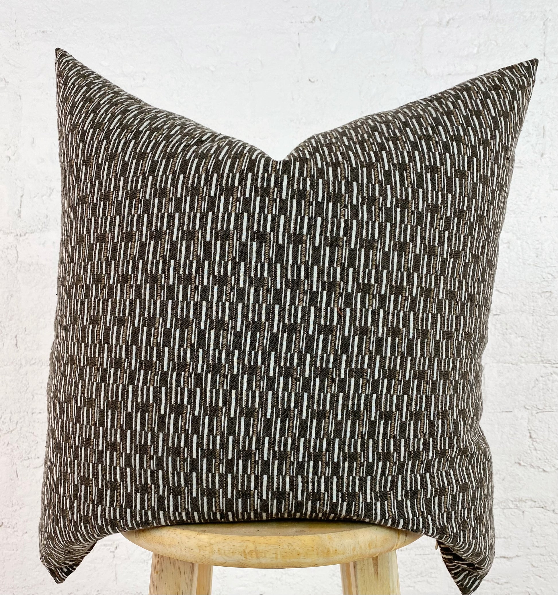 Woven Cotton Hevea Pillow - Ebb and Thread