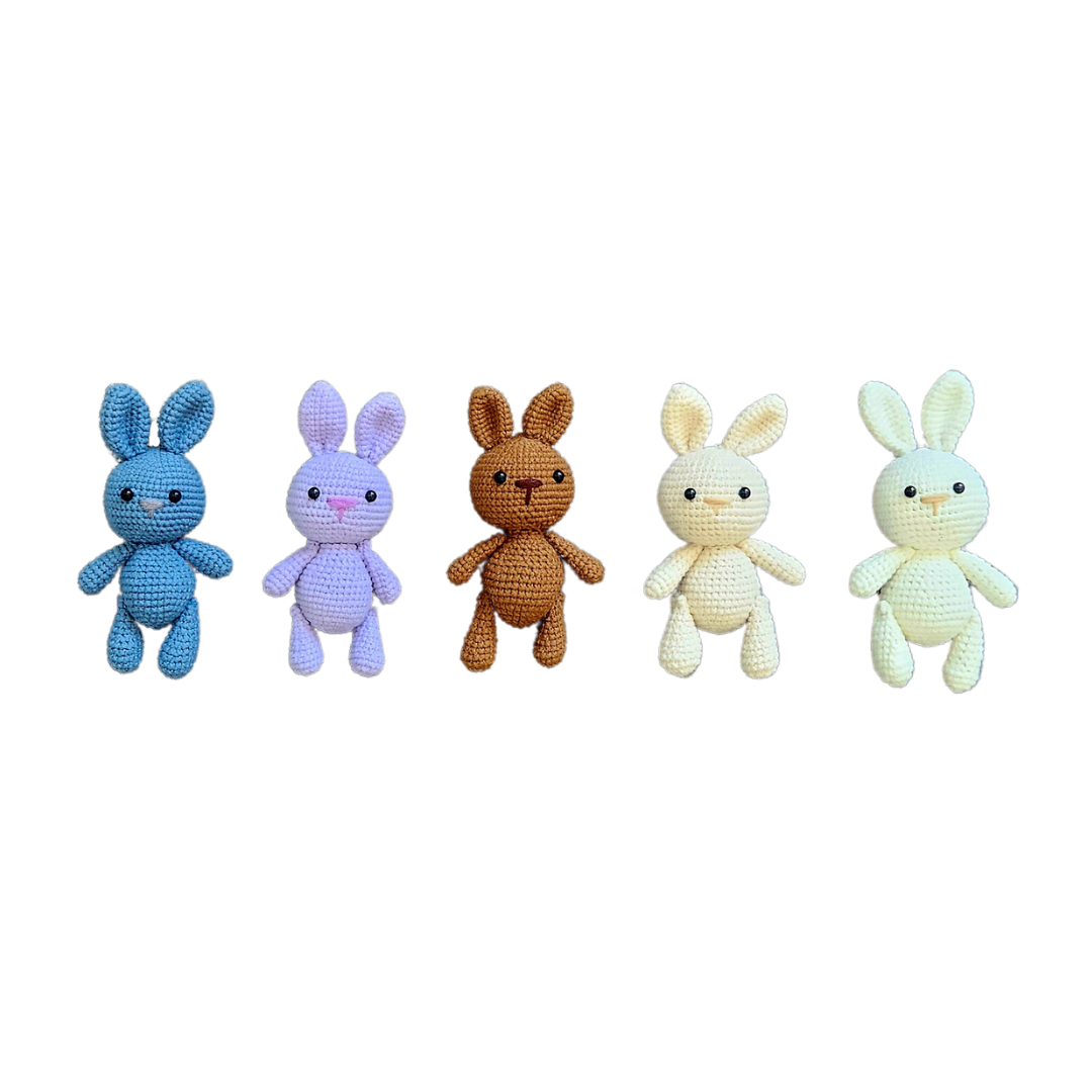 Mini Crochet Bunny - Ebb and Thread